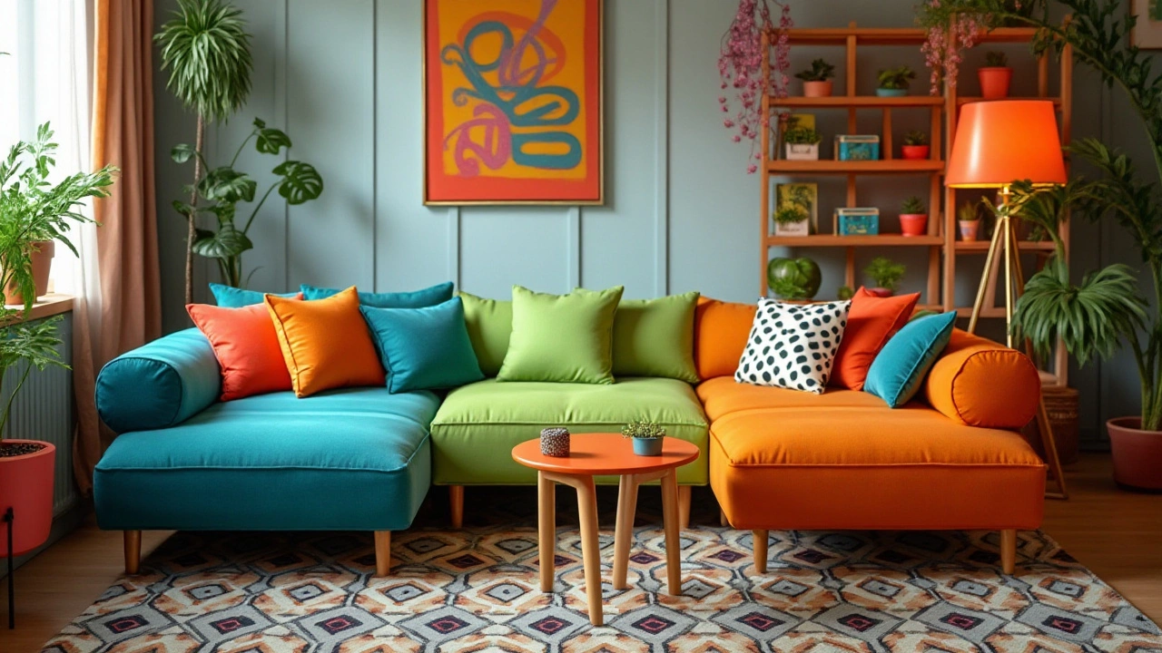 Gen Z's Color Trends in Corner Sofa Design