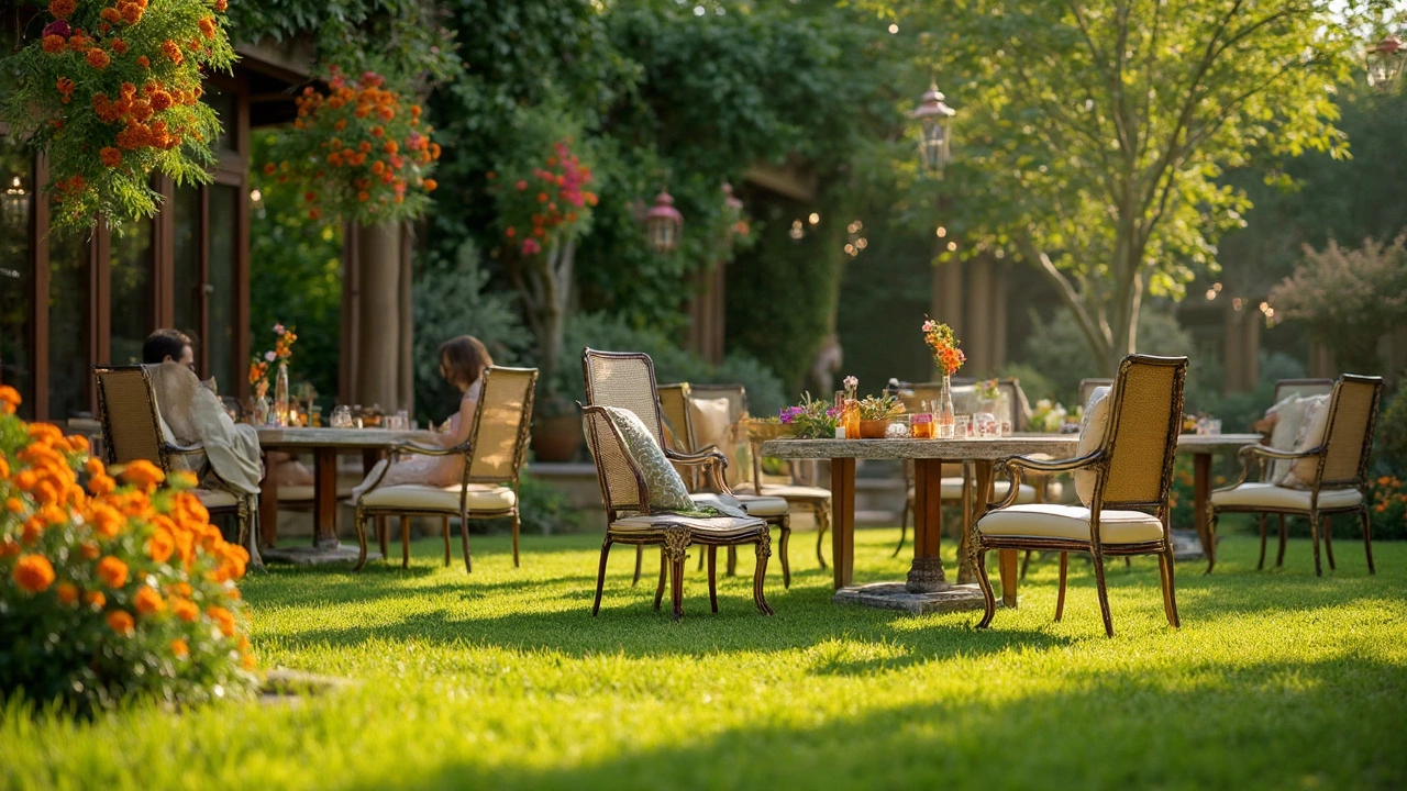 Preventing Your Garden Furniture from Sinking in Grass