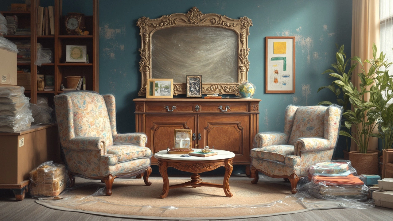 Step-by-Step: Wrapping Furniture