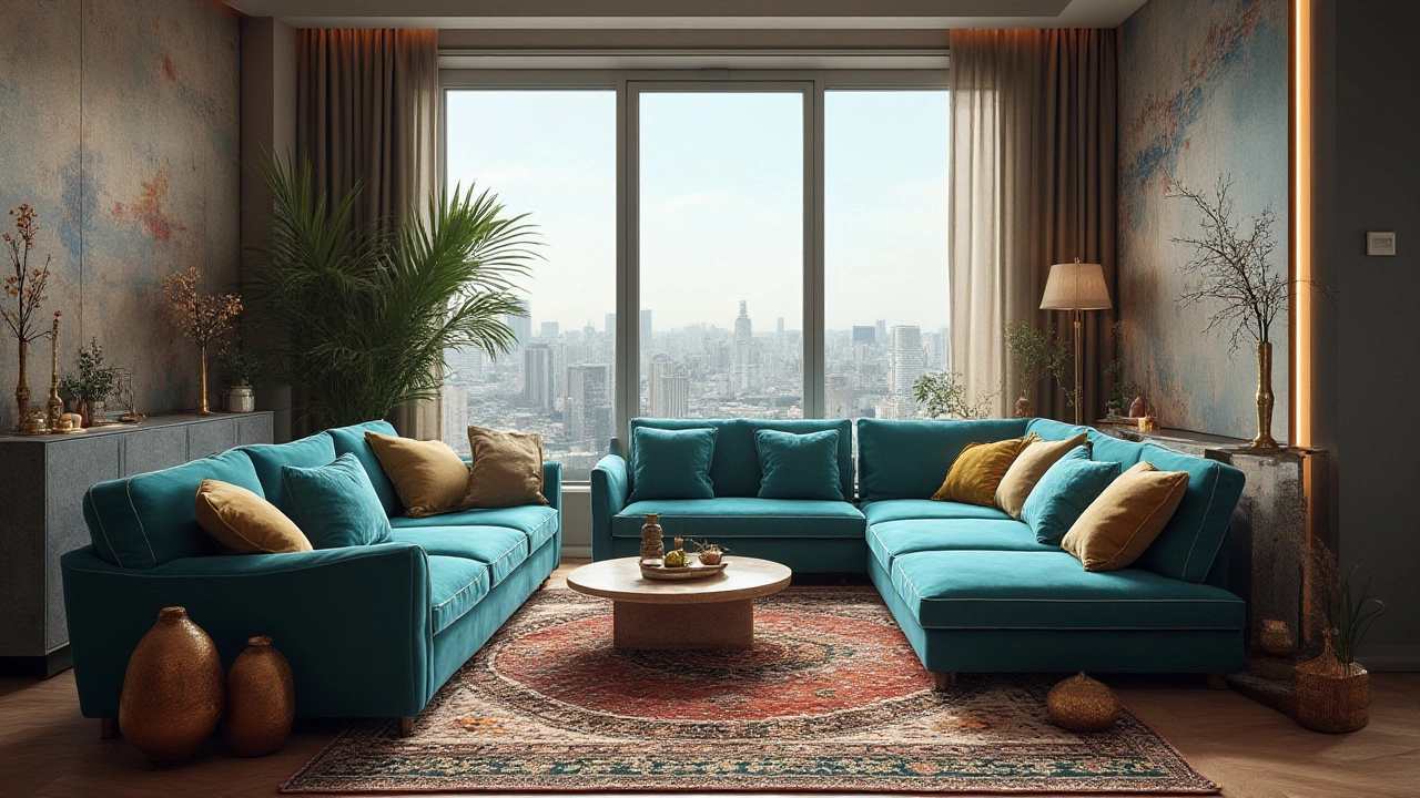 Matching Corner Sofas with Modern Living Rooms