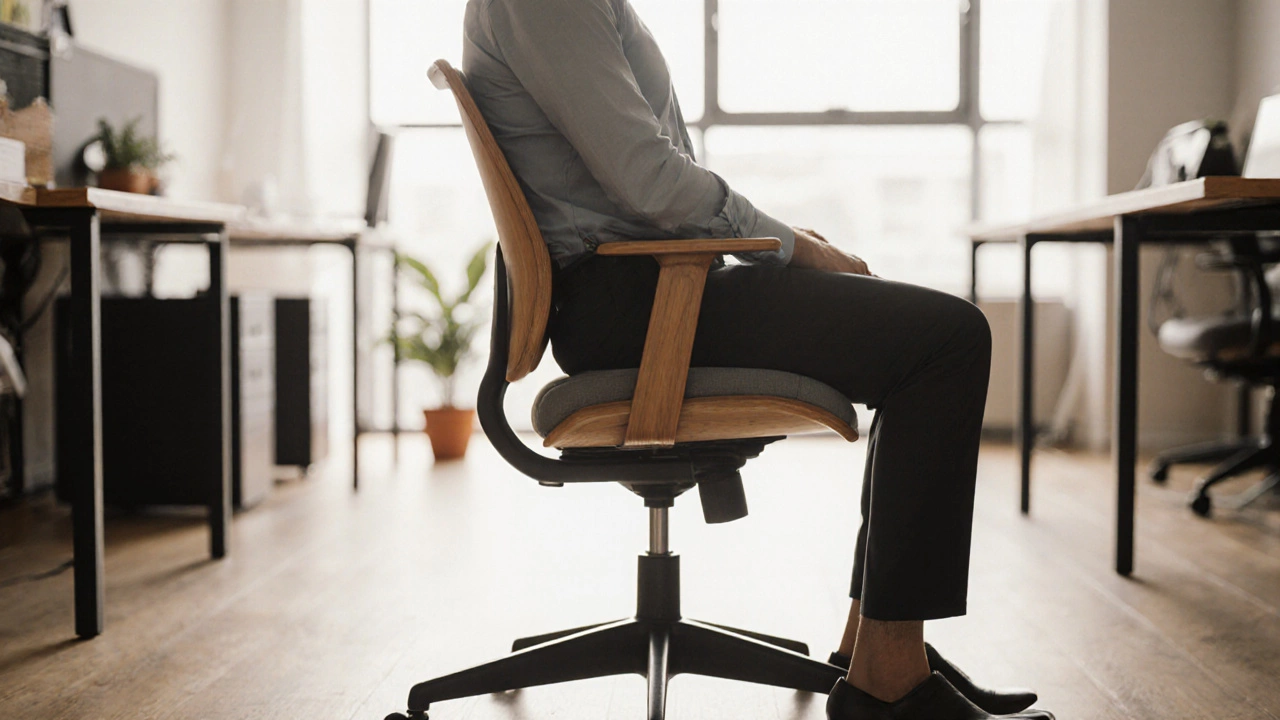 Effective Seated Core Workout to Flatten Stomach at the Office