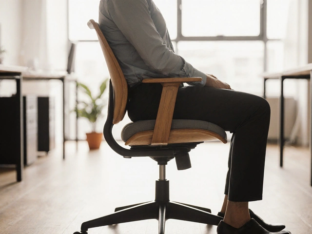 Effective Seated Core Workout to Flatten Stomach at the Office