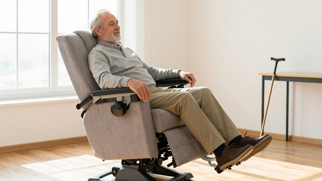 How to Get Rid of Old Age Aches and Pains with the Right Recliner Chair
