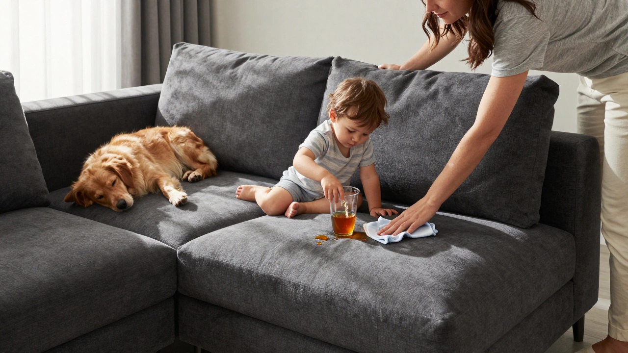 What Is the Easiest Couch to Keep Clean? Top Fabrics and Designs for Low-Maintenance Living