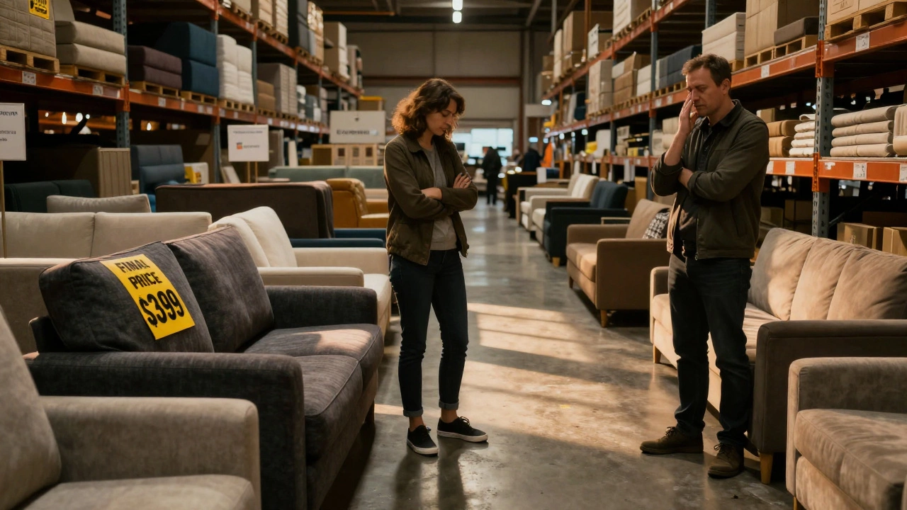 When Should You Not Haggle at a Furniture Sale?