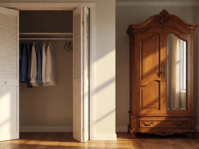 What Are Wardrobes Called in America? Understanding Closet vs. Armoire